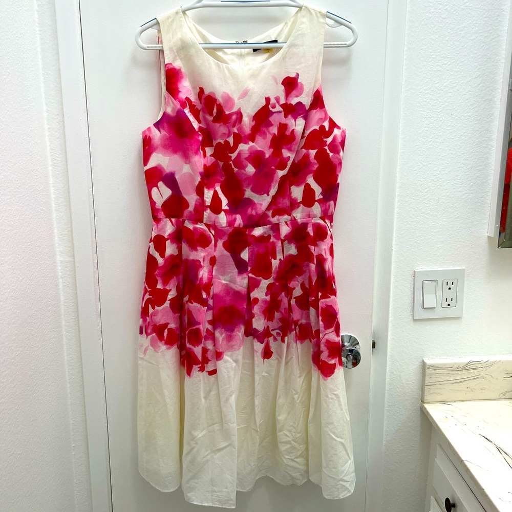 Tommy Hilfiger Floral Cotton Dress Size 10